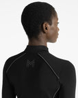 Arctic Fleeced Base Layer (Black)