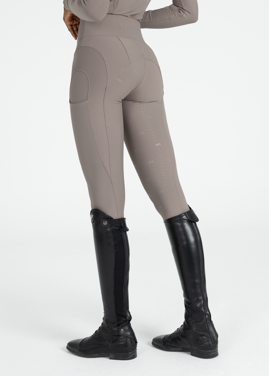 Outline Riding Leggings (Taupe)