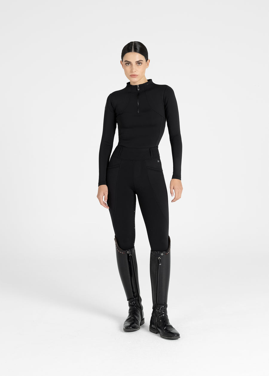 Winter Pro Riding Leggings (Black)