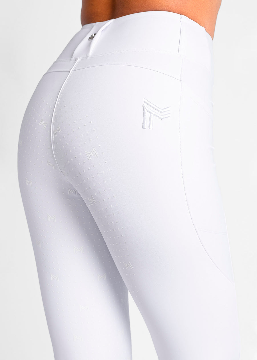 Studio Riding Leggings (White)