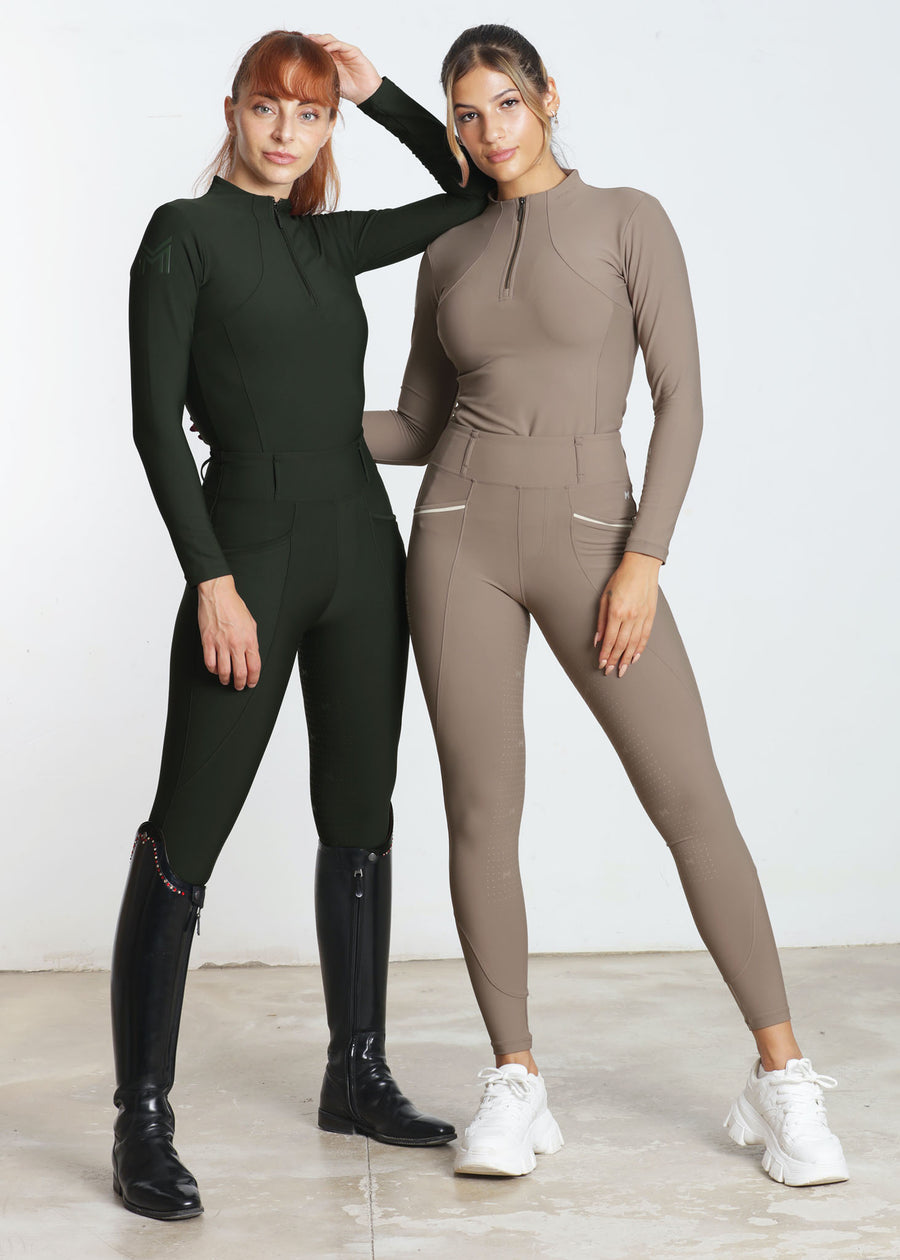 Pro Riding Leggings (Hunter Green)