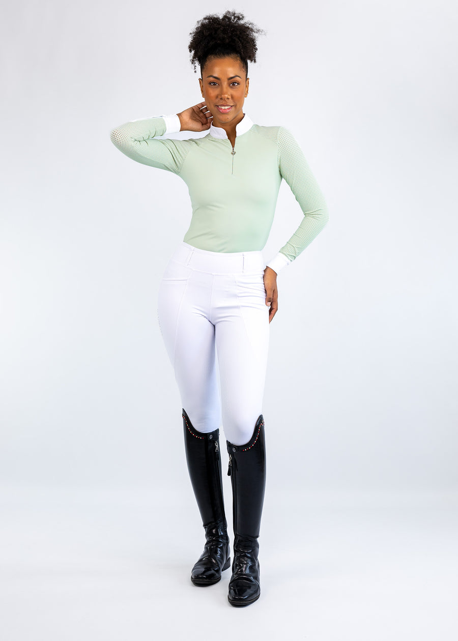 Air Long Sleeve Show Shirt (Sage Green)