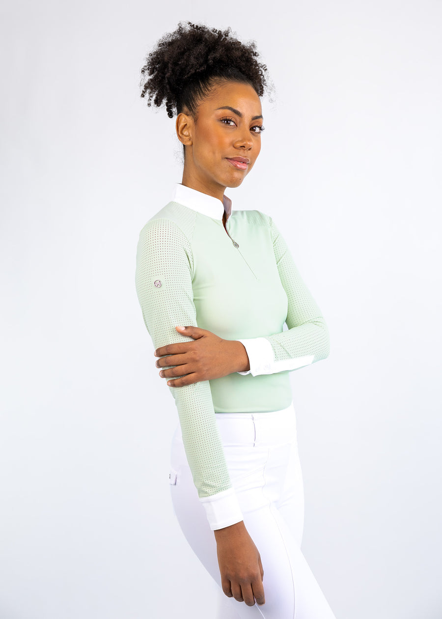 Air Long Sleeve Show Shirt (Sage Green)