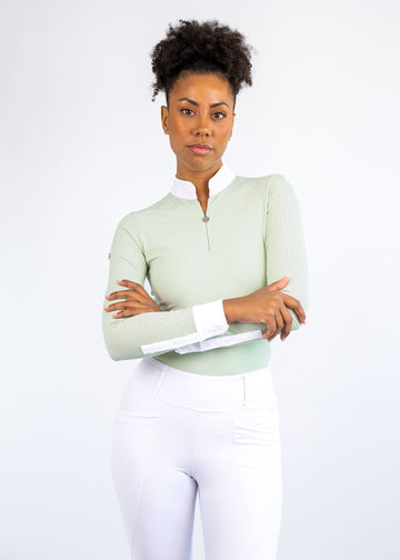 Air Long Sleeve Show Shirt (Sage Green)