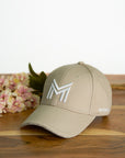 Cap (Beige/White)