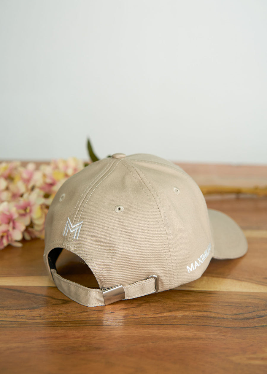 Cap (Beige/White)