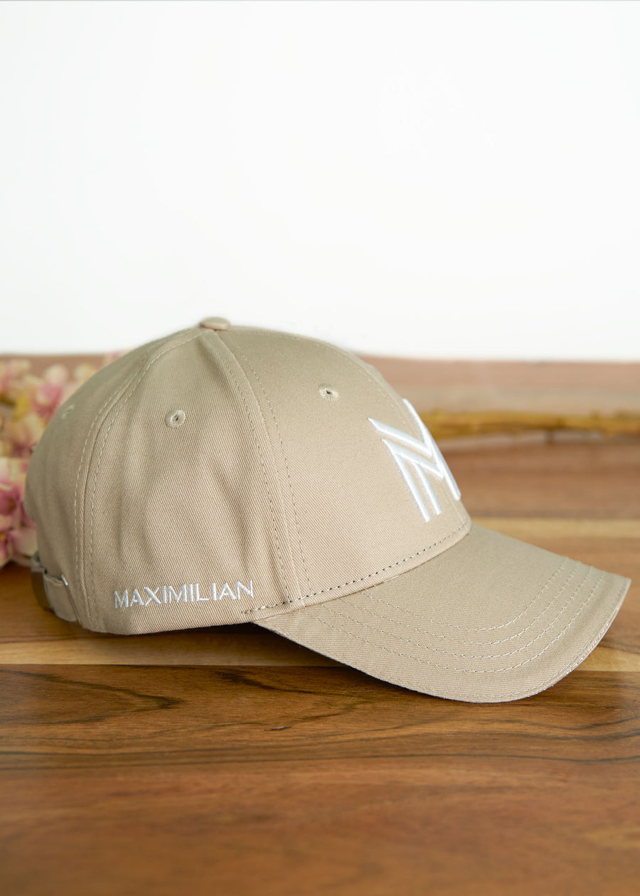 Cap (Beige/White)