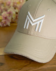 Cap (Beige/White)