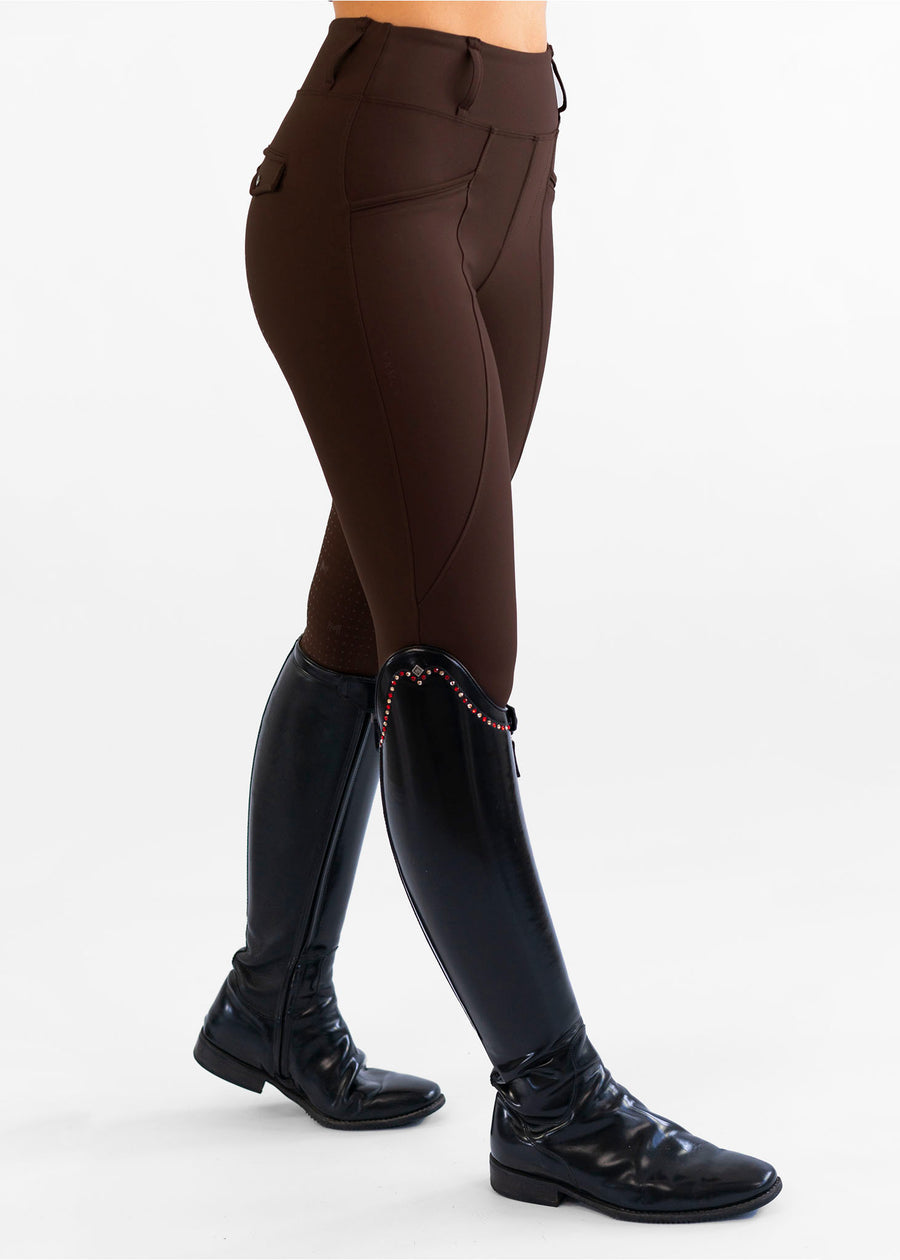 Pro Riding Leggings (Chocolate)