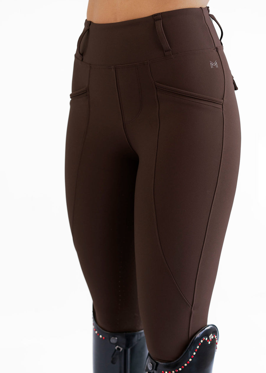 Pro Riding Leggings (Chocolate)