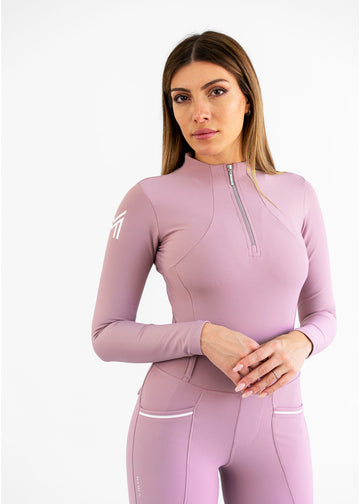 Long Sleeve Base Layer (Mauve)