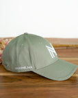 Cap (Sage Green/White)