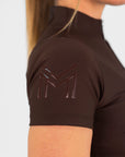 Short Sleeve Base Layer (Chocolate)